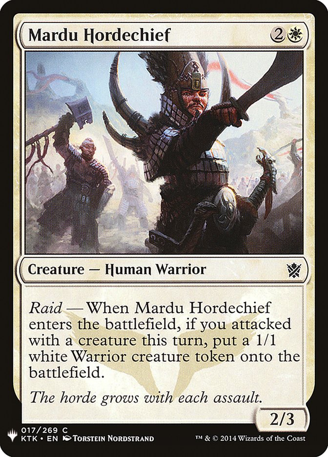 Mardu Hordechief [Mystery Booster] | Exor Games Bridgewater