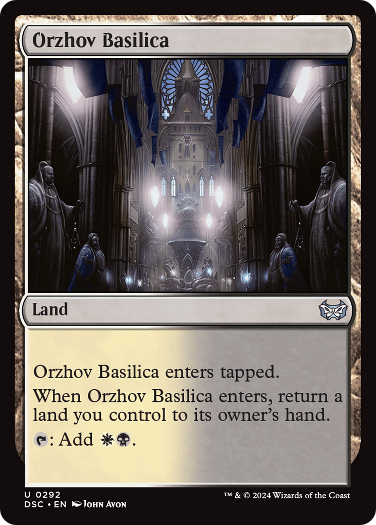 Orzhov Basilica [Duskmourn: House of Horror Commander] | Exor Games Bridgewater