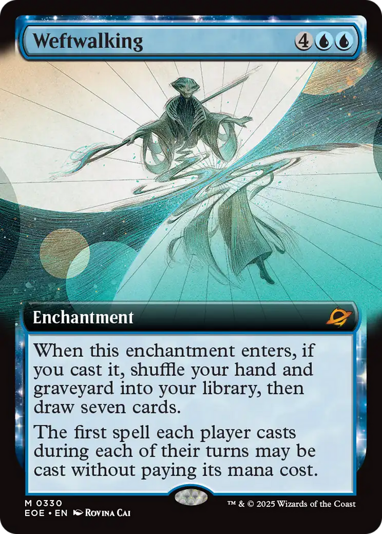 Weftwalking (Extended Art) [Edge of Eternities] | Exor Games Bridgewater