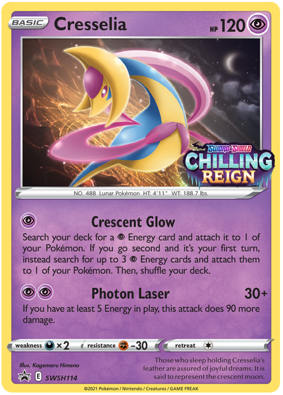 Cresselia (SWSH114) [Sword & Shield: Black Star Promos] | Exor Games Bridgewater