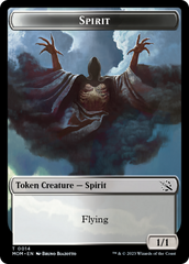 Treasure (21) // Spirit (14) Double-Sided Token [March of the Machine Tokens] | Exor Games Bridgewater