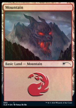 Mountain (Develish) (565) [Secret Lair Drop Promos] | Exor Games Bridgewater