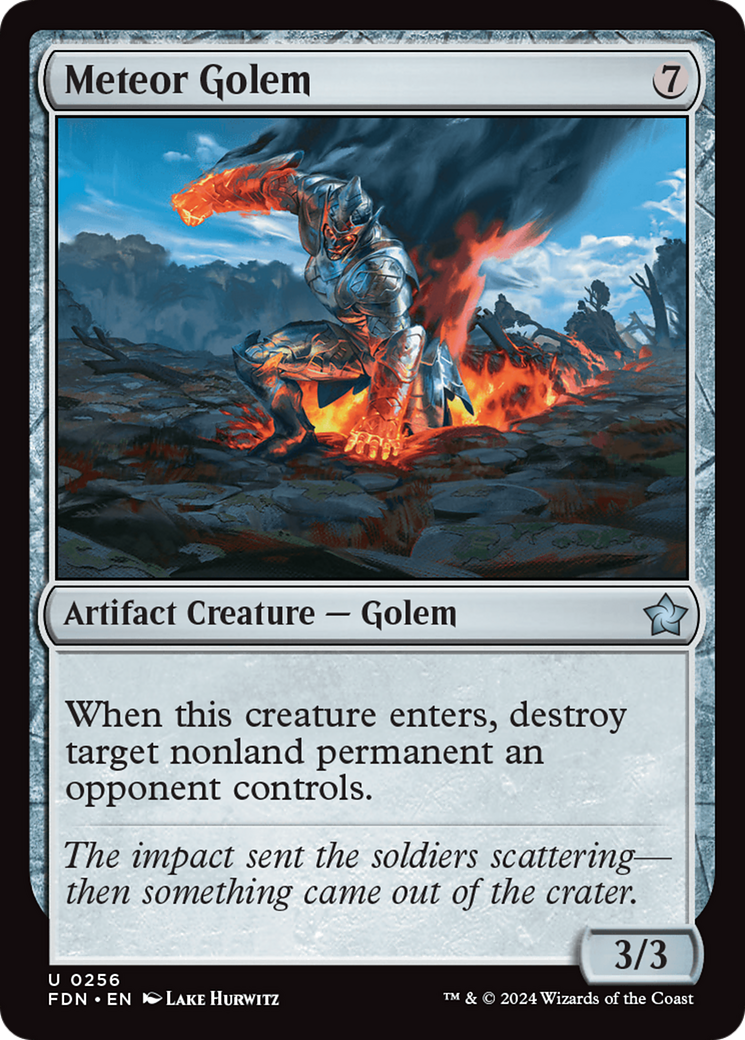 Meteor Golem [Foundations] | Exor Games Bridgewater