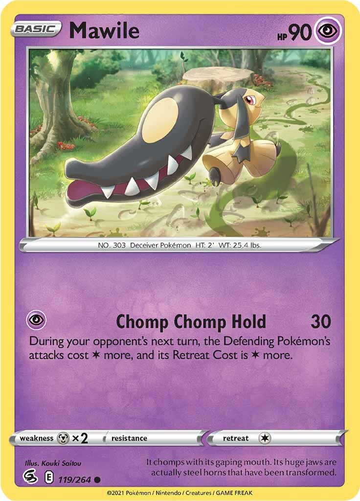 Mawile (119/264) [Sword & Shield: Fusion Strike] | Exor Games Bridgewater