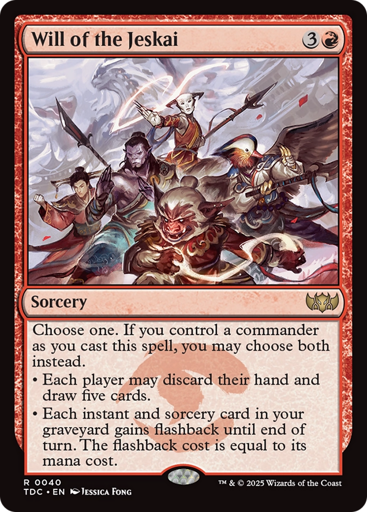 Will of the Jeskai [Tarkir: Dragonstorm Commander] | Exor Games Bridgewater
