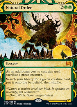 Natural Order (Foil Etched) [Strixhaven: Mystical Archive] | Exor Games Bridgewater