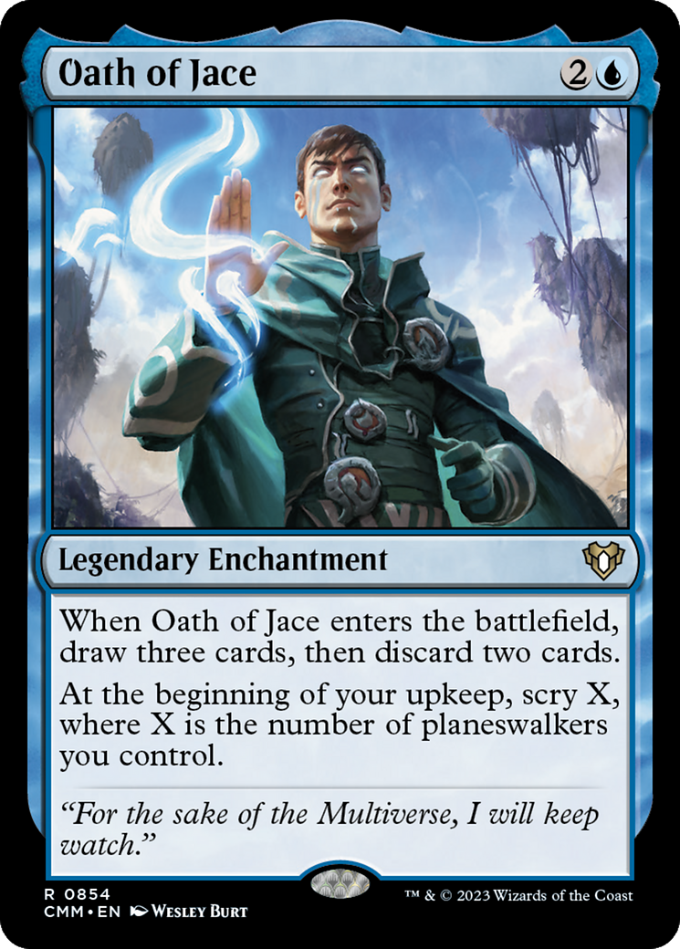 Oath of Jace [Commander Masters] | Exor Games Bridgewater