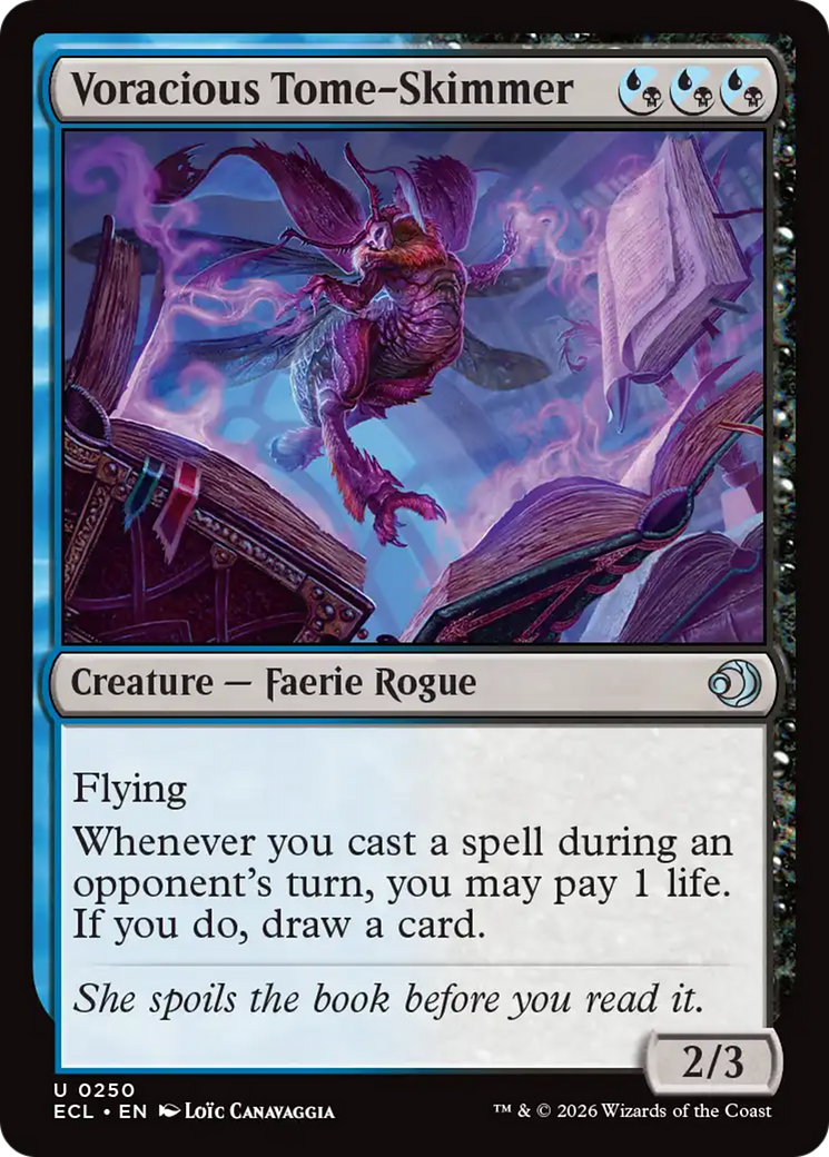 Voracious Tome-Skimmer [Lorwyn Eclipsed] | Exor Games Bridgewater
