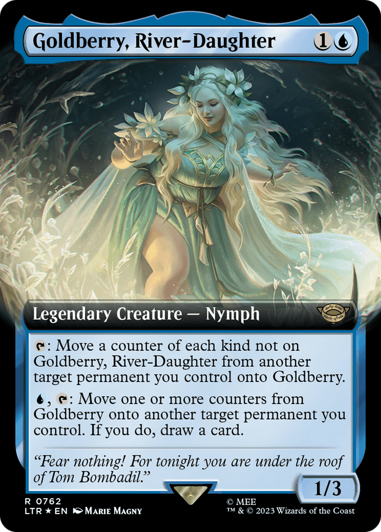 Goldberry, River-Daughter (Extended Art) (Surge Foil) [The Lord of the Rings: Tales of Middle-Earth] | Exor Games Bridgewater