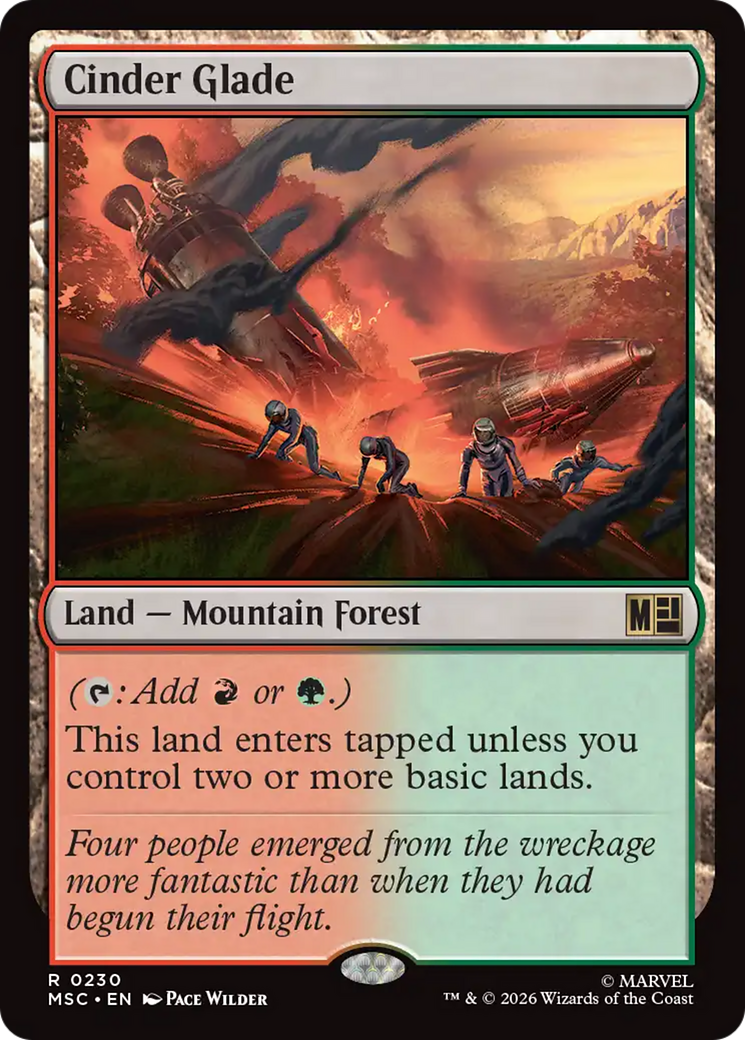 Cinder Glade [Marvel Super Heroes Commander] | Exor Games Bridgewater