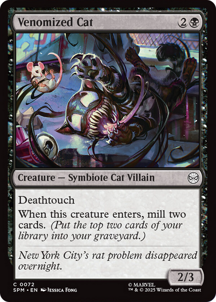 Venomized Cat [Marvel's Spider-Man] | Exor Games Bridgewater