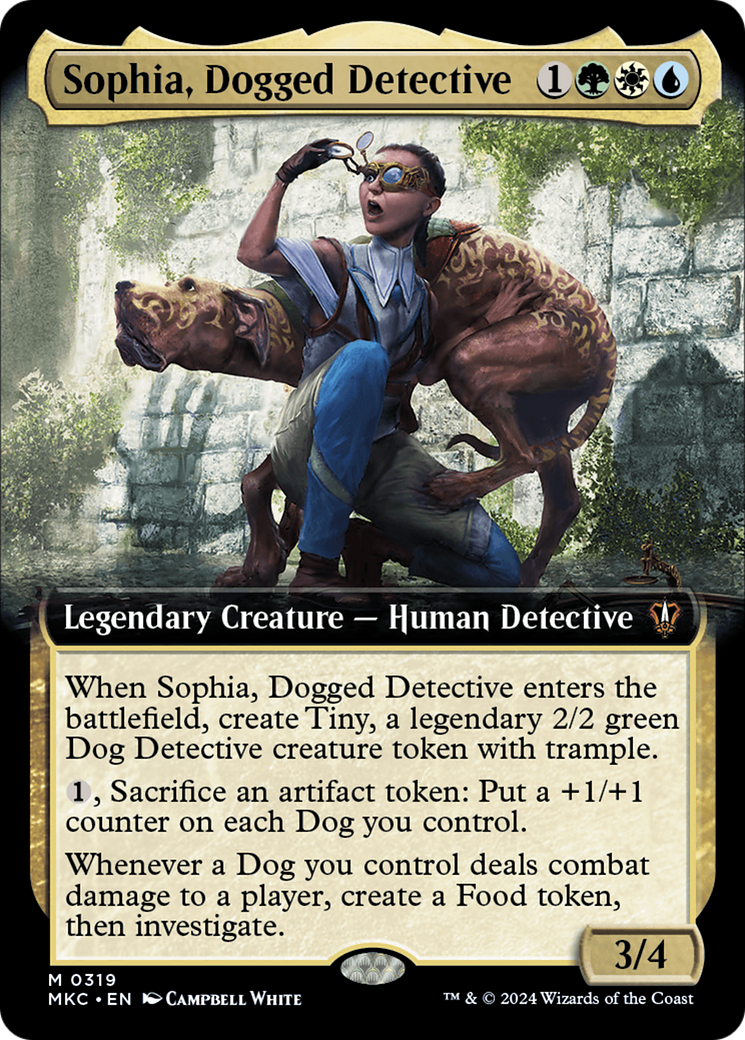 Sophia, Dogged Detective (Extended Art) [Murders at Karlov Manor Commander] | Exor Games Bridgewater