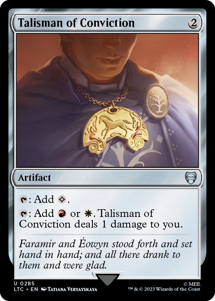 Talisman of Conviction [The Lord of the Rings: Tales of Middle-Earth Commander] | Exor Games Bridgewater