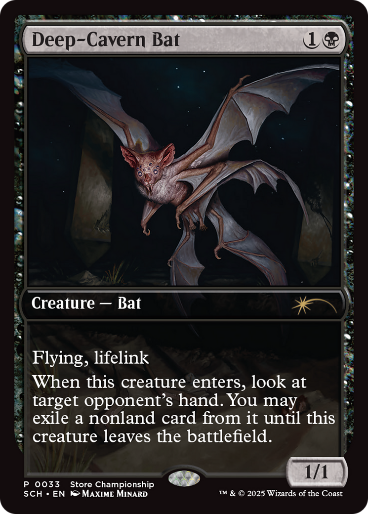 Deep-Cavern Bat [Store Championships 2025] | Exor Games Bridgewater
