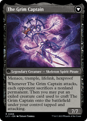 Throne of the Grim Captain // The Grim Captain [The Lost Caverns of Ixalan Prerelease Cards] | Exor Games Bridgewater