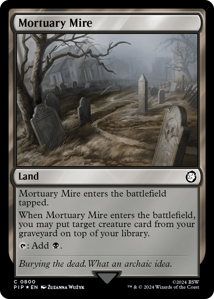 Mortuary Mire (Surge Foil) [Fallout] | Exor Games Bridgewater