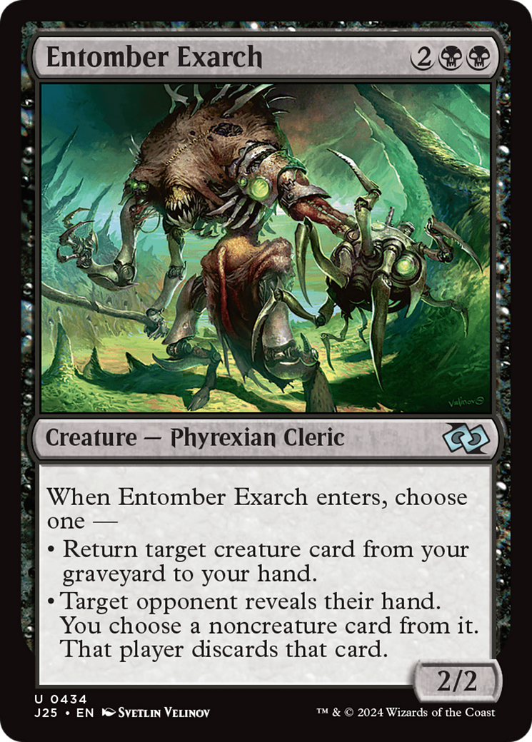 Entomber Exarch [Foundations Jumpstart] | Exor Games Bridgewater