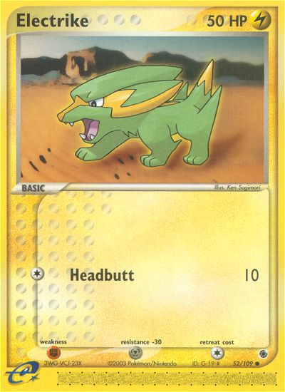 Electrike (52/109) [EX: Ruby & Sapphire] | Exor Games Bridgewater