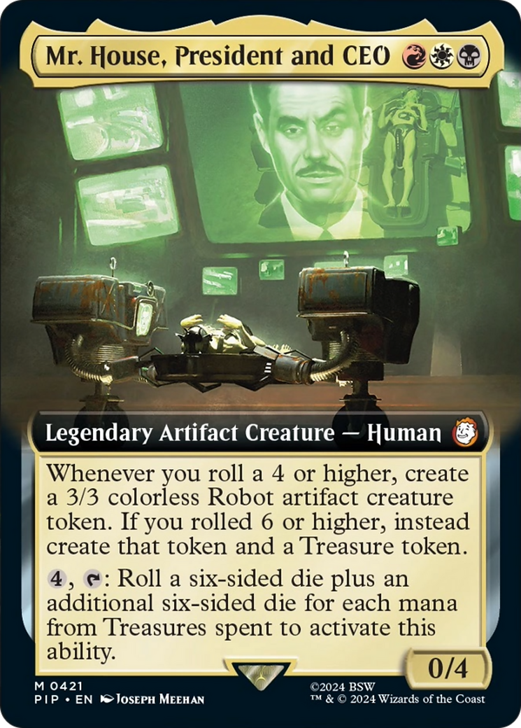 Mr. House, President and CEO (Extended Art) [Fallout] | Exor Games Bridgewater
