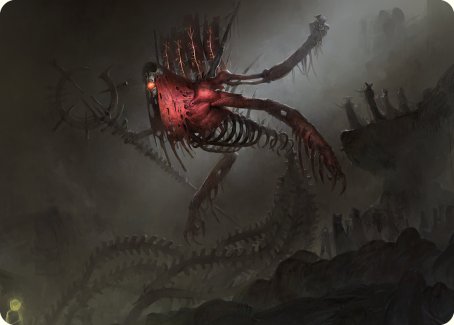 Drivnod, Carnage Dominus Art Card [Phyrexia: All Will Be One Art Series] | Exor Games Bridgewater