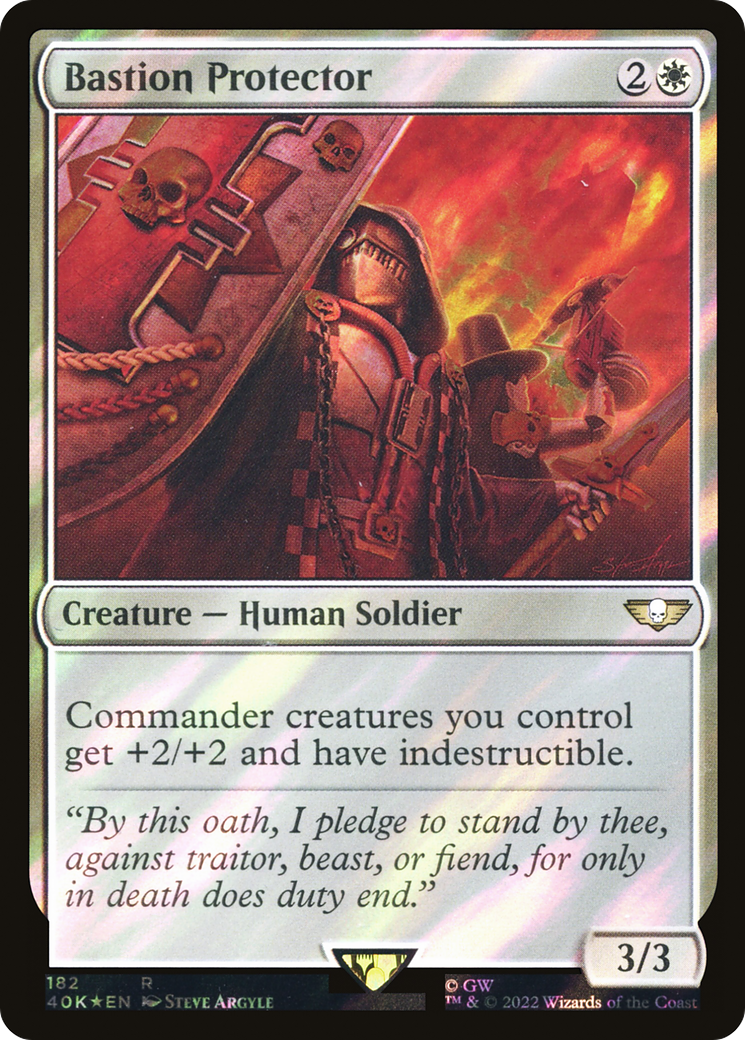 Bastion Protector (Surge Foil) [Marvel Super Heroes Commander] | Exor Games Bridgewater