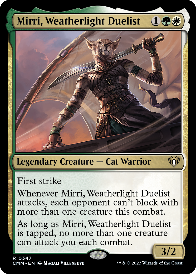 Mirri, Weatherlight Duelist [Commander Masters] | Exor Games Bridgewater