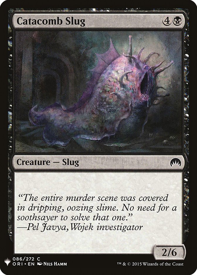 Catacomb Slug [Mystery Booster] | Exor Games Bridgewater