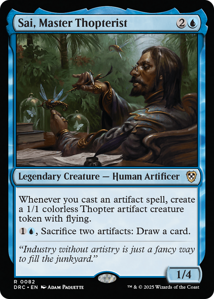 Sai, Master Thopterist [Aetherdrift Commander] | Exor Games Bridgewater