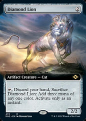 Diamond Lion (Extended Art) [Modern Horizons 2] | Exor Games Bridgewater