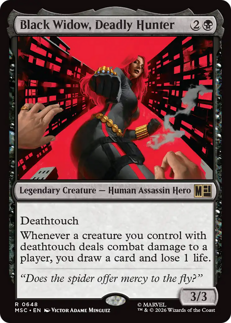 Black Widow, Deadly Hunter [Marvel Super Heroes Commander] | Exor Games Bridgewater