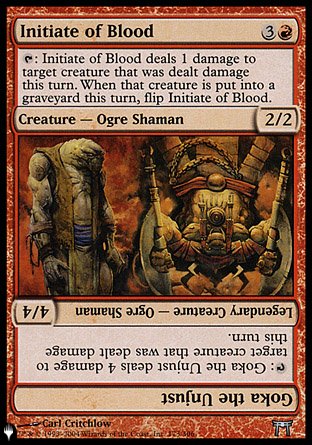 Initiate of Blood // Goka the Unjust [The List] | Exor Games Bridgewater