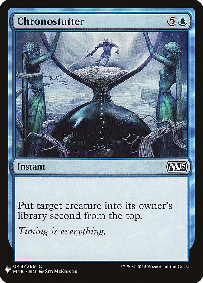 Chronostutter [Mystery Booster] | Exor Games Bridgewater