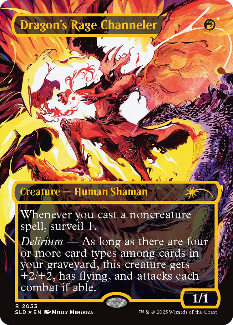 Dragon's Rage Channeler (2053) (Raised Foil) [Secret Lair Drop Series] | Exor Games Bridgewater
