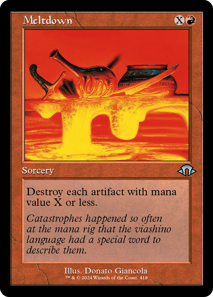 Meltdown (Retro) [Modern Horizons 3] | Exor Games Bridgewater