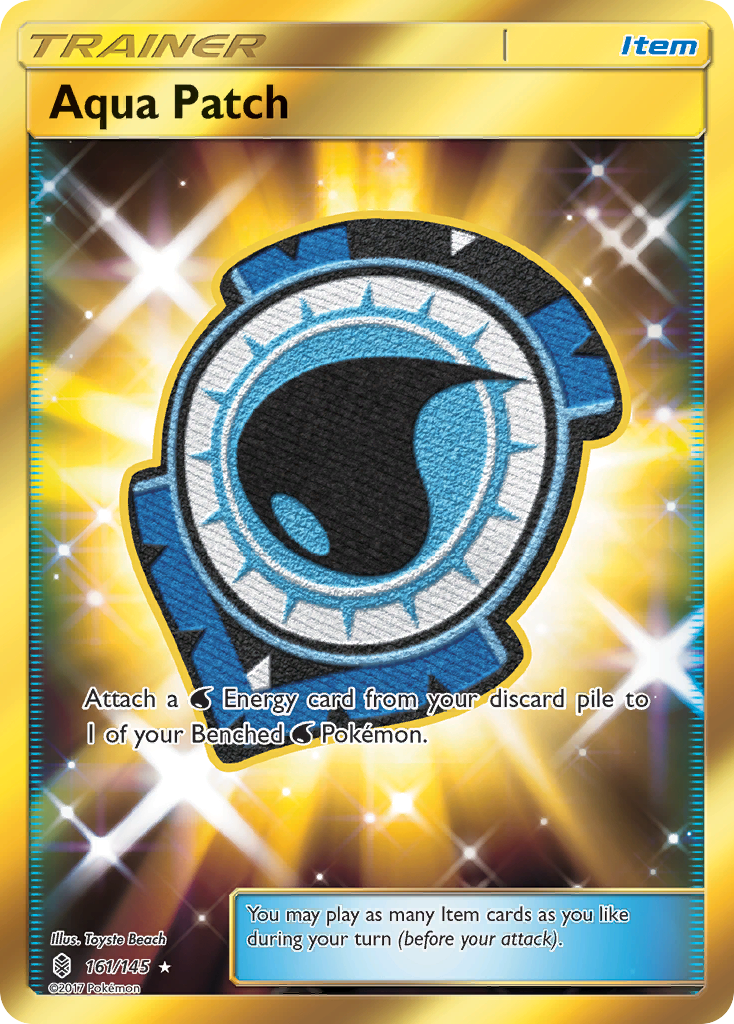 Aqua Patch (161/145) [Sun & Moon: Guardians Rising] | Exor Games Bridgewater