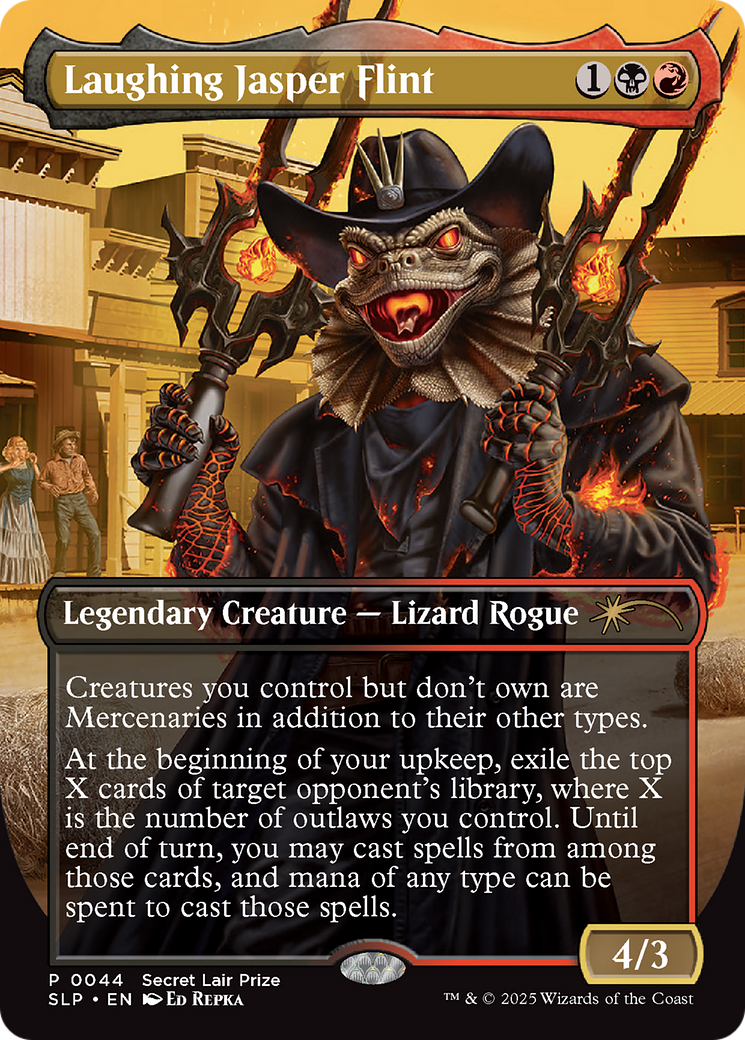 Laughing Jasper Flint [Secret Lair Showdown] | Exor Games Bridgewater