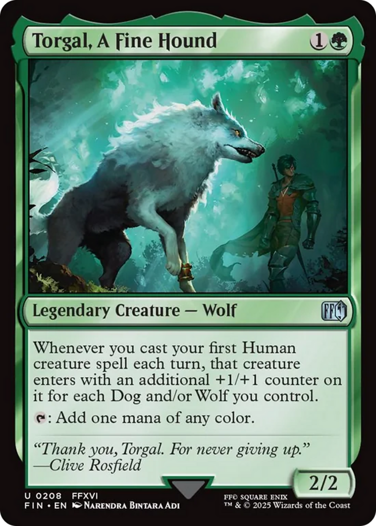 Torgal, A Fine Hound [FINAL FANTASY] | Exor Games Bridgewater