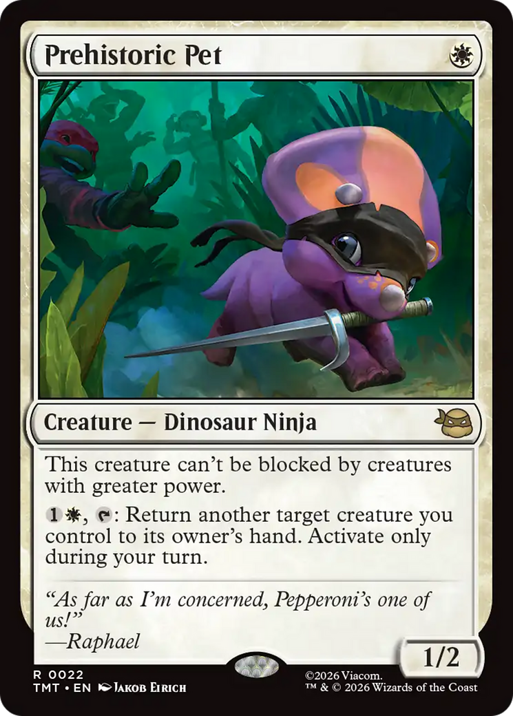 Prehistoric Pet [Teenage Mutant Ninja Turtles] | Exor Games Bridgewater