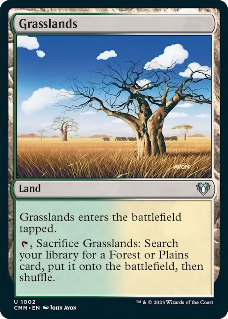 Grasslands [Commander Masters] | Exor Games Bridgewater