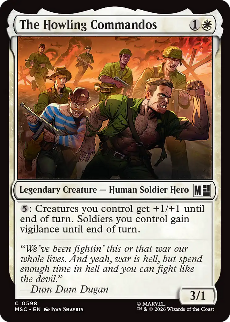 The Howling Commandos [Marvel Super Heroes Commander] | Exor Games Bridgewater