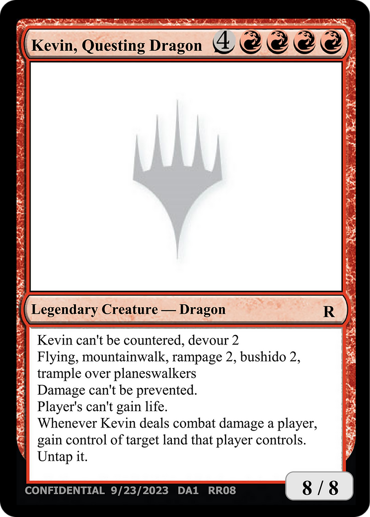 Kevin, Questing Dragon [Unknown Event] | Exor Games Bridgewater