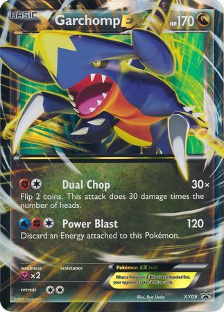 Garchomp EX (XY09) (Jumbo Card) [XY: Black Star Promos] | Exor Games Bridgewater