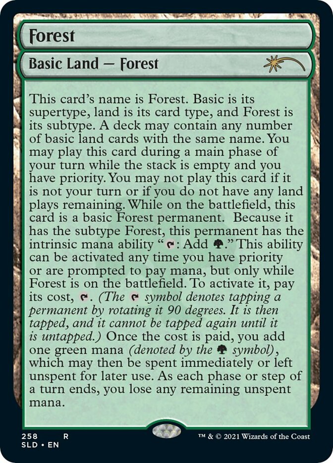 Forest (258) [Secret Lair Drop Series] | Exor Games Bridgewater