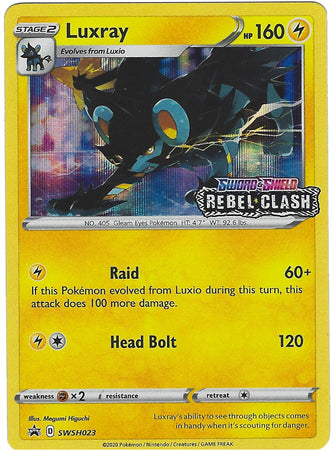 Luxray (SWSH023) (Prerelease Promo) [Sword & Shield: Black Star Promos] | Exor Games Bridgewater