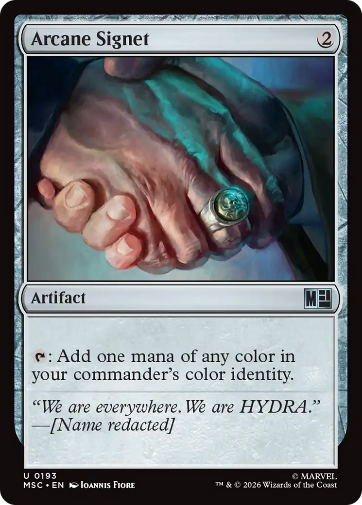 Arcane Signet (0193) [Marvel Super Heroes Commander] | Exor Games Bridgewater