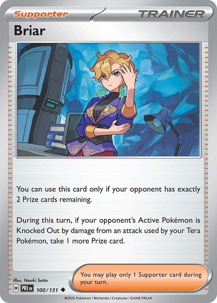 Briar (100/131) [Scarlet & Violet: Prismatic Evolutions] | Exor Games Bridgewater