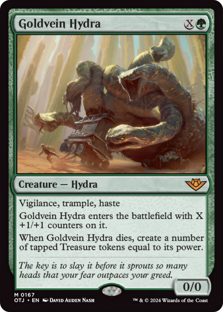 Goldvein Hydra [Outlaws of Thunder Junction] | Exor Games Bridgewater