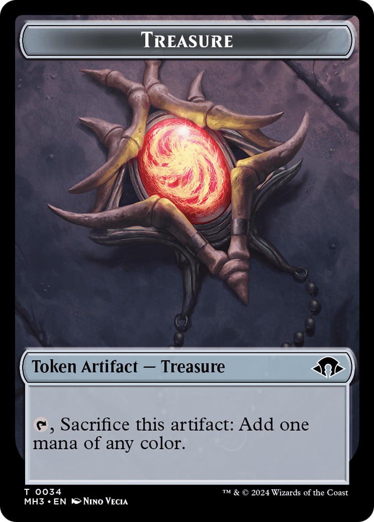 Treasure Token [Modern Horizons 3 Tokens] | Exor Games Bridgewater