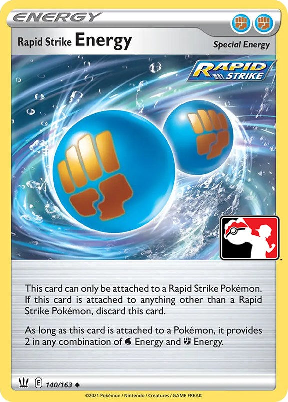 Rapid Strike Energy (140/163) [Prize Pack Series Two] | Exor Games Bridgewater