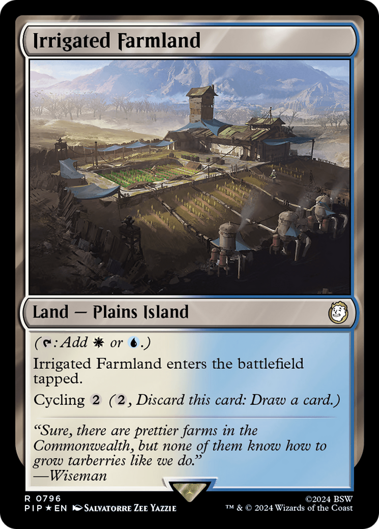 Irrigated Farmland (Surge Foil) [Fallout] | Exor Games Bridgewater